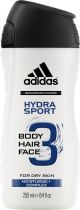 Adidas Showergel - Hydra Sport 3in1 - 250 ml.