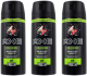 Axe Fresh Forest & Graffiti Bodyspray Deodorant - 3 x 150 ml - Voordeelverpakking