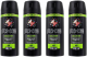 Axe Fresh Forest & Graffiti Bodyspray Deodorant - 4 x 150 ml - Voordeelverpakking